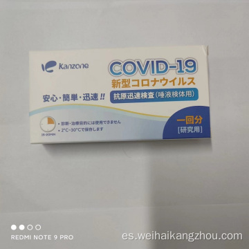 Dispositivos de prueba de saliva antígeno Covid-19